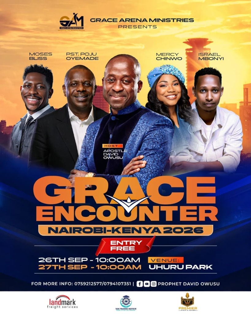 Grace Encounter 2026 — Uhuru Park Nairobi 26th Sept